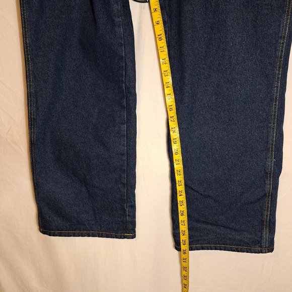 Red Head Brand Co. Fleece Lined Blue Jeans Mens Size 40x32 - NEW - Picture 10 of 15